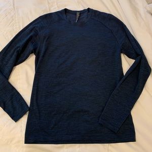 Men's Lululemon Shirt Size Medium Blue